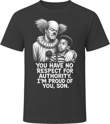Homey D. Clown No Respect for Authority Classic Comedy Sketch T Shirt Homey D. Clown No Respect for Authority Classic Comedy Sketch T Shirt