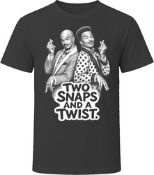 Blaine And Antoine Two Snaps and a Twist Classic Comedy Sketch T Shirt Blaine And Antoine Two Snaps and a Twist Classic Comedy Sketch T Shirt