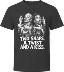 Blaine And Antoine Two Snaps a Twist and a Kiss Classic Comedy Sketch T Shirt Blaine And Antoine Two Snaps a Twist and a Kiss Classic Comedy Sketch T Shirt