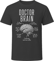 Doctor Brain Funny Physician T Shirt Doctor Brain Funny Physician T Shirt