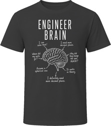 Engineer Brain Funny Engineering T Shirt Engineer Brain Funny Engineering T Shirt