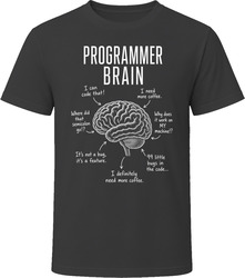 Programmer Brain Funny Software Developer T Shirt Programmer Brain Funny Software Developer T Shirt