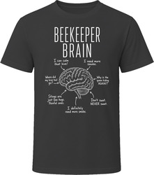Beekeeper Brain Funny Beekeeping T Shirt Beekeeper Brain Funny Beekeeping T Shirt