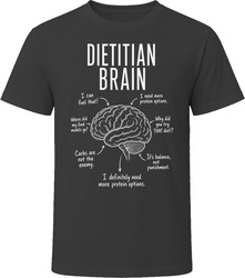 Dietitian Brain Funny Nutrition T Shirt Dietitian Brain Funny Nutrition T Shirt