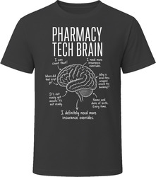 Pharmacy Tech Brain Funny Pharmacy Technician T Shirt Pharmacy Tech Brain Funny Pharmacy Technician T Shirt