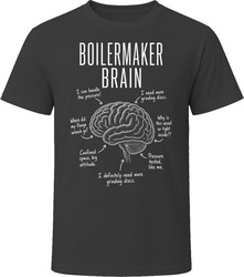 Boilermaker Brain Funny Pressure Welder T Shirt Boilermaker Brain Funny Pressure Welder T Shirt