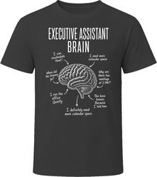 Executive Assistant Brain Funny Admin Pro T Shirt Executive Assistant Brain Funny Admin Pro T Shirt