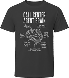 Call Center Agent Brain Funny Call Center T Shirt Call Center Agent Brain Funny Call Center T Shirt