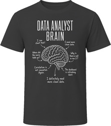 Data Analyst Brain Funny Data Nerd T Shirt Data Analyst Brain Funny Data Nerd T Shirt