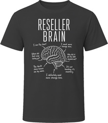 Reseller Brain Funny Reselling Flipper T Shirt