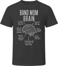 Band Mom Brain Funny Marching Band Mom T Shirt Band Mom Brain Funny Marching Band Mom T Shirt