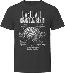 Baseball Grandma Brain Funny Baseball Grandma T Shirt Baseball Grandma Brain Funny Baseball Grandma T Shirt