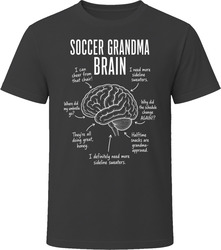 Soccer Grandma Brain Funny Soccer Grandma T Shirt Soccer Grandma Brain Funny Soccer Grandma T Shirt