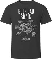 Golf Dad Brain Funny Golf Dad T Shirt Golf Dad Brain Funny Golf Dad T Shirt