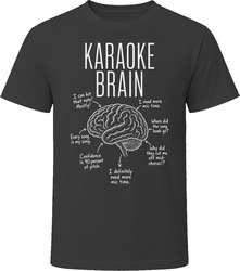 Karaoke Brain Funny Karaoke Night T Shirt Karaoke Brain Funny Karaoke Night T Shirt