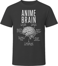 Anime Brain Funny Anime Fan T Shirt Anime Brain Funny Anime Fan T Shirt