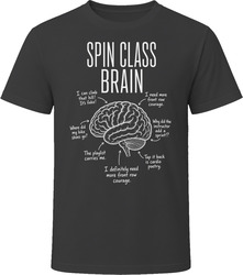 Spin Class Brain Funny Spin Class Fan T Shirt Spin Class Brain Funny Spin Class Fan T Shirt
