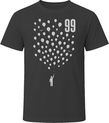 99 Balloons 90s Hip Hop Pop Music Pictogram Song Lyrics T Shirt 99 Balloons 90s Hip Hop Pop Music Pictogram Song Lyrics T Shirt