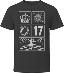 Dancing Queen Seventeen 90s Hip Hop Pop Music Pictogram Song Lyrics T Shirt Dancing Queen Seventeen 90s Hip Hop Pop Music Pictogram Song Lyrics T Shirt