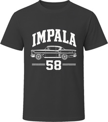 58 Impala Classic Garage Vintage Car T-Shirt 58 Impala Classic Garage Vintage Car T-Shirt