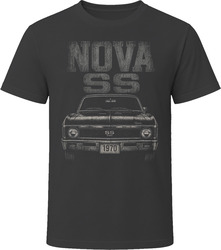 70 Nova SS Vintage Muscle Car T-Shirt