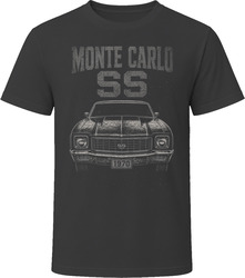 70 Monte Carlo SS Vintage Muscle Car T-Shirt