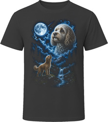 Cockapoo Howling at the Moon T-Shirt