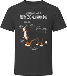 Anatomy of a Bernese Mountain Dog Funny Bernese Mountain Dog Lover Gift T-Shirt Anatomy of a Bernese Mountain Dog Funny Bernese Mountain Dog Lover Gift T-Shirt