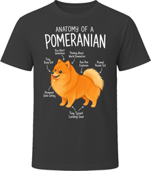 Anatomy of a Pomeranian Funny Pomeranian Dog Lover Gift T-Shirt Anatomy of a Pomeranian Funny Pomeranian Dog Lover Gift T-Shirt