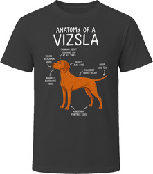 Anatomy of a Vizsla Funny Vizsla Dog Lover Gift T-Shirt Anatomy of a Vizsla Funny Vizsla Dog Lover Gift T-Shirt