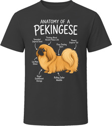 Anatomy of a Pekingese Funny Pekingese Dog Lover Gift T-Shirt Anatomy of a Pekingese Funny Pekingese Dog Lover Gift T-Shirt