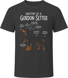 Anatomy of a Gordon Setter Funny Gordon Setter Dog Lover Gift T-Shirt Anatomy of a Gordon Setter Funny Gordon Setter Dog Lover Gift T-Shirt
