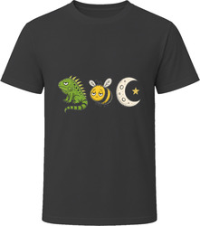 Iguana Bee Alone T-Shirt Iguana Bee Alone T-Shirt