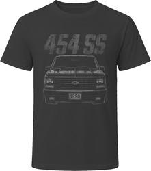 90 454 SS Vintage Classic Truck T-Shirt 90 454 SS Vintage Classic Truck T-Shirt