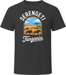 Serengeti Tanzania Tourist Vacation Gift T Shirt
