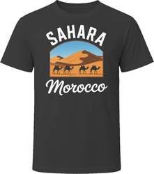 Sahara Morocco Tourist Vacation Gift Tee T Shirt