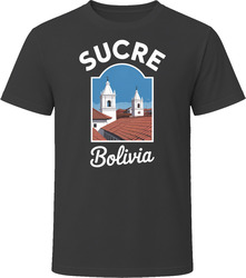 Sucre Bolivia Tourist Vacation Gift Tee T Shirt