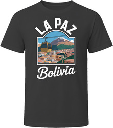 La Paz Bolivia Tourist Vacation Gift Tee T Shirt