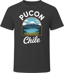 Pucon Chile Tourist Vacation Gift Tee Fl T Shirt
