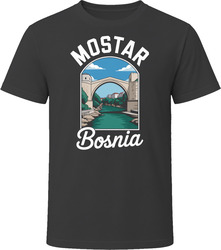 Mostar Bosnia Tourist Vacation Gift Tee T Shirt