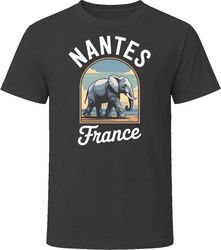 Nantes France Tourist Vacation Gift Tee T Shirt