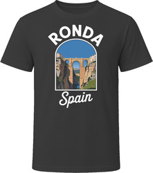 Ronda Spain Tourist Vacation Gift Tee Fl T Shirt
