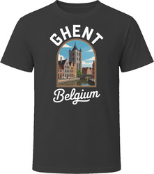 Ghent Belgium Tourist Vacation Gift Tee T Shirt