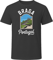 Braga Portugal Tourist Vacation Gift Tee T Shirt