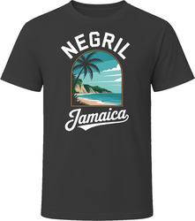 Negril Jamaica Tourist Vacation Gift Tee T Shirt