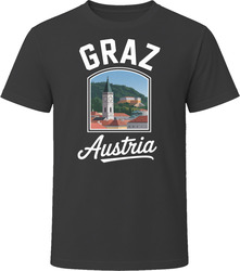 Graz Austria Tourist Vacation Gift Tee F T Shirt