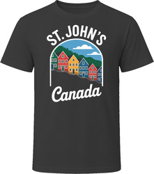St John S Canada Tourist Vacation Gift T T Shirt