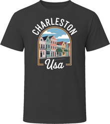 Charleston Usa Tourist Vacation Gift Tee T Shirt