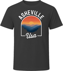Asheville Usa Tourist Vacation Gift Tee T Shirt