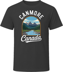 Canmore Canada Tourist Vacation Gift Tee T Shirt